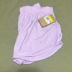 Nike Women's Pastel Purple Athletic Shorts